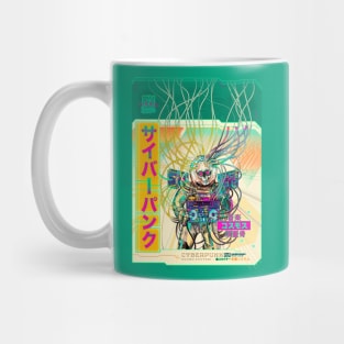 Cyberpunk Astronaut Mug